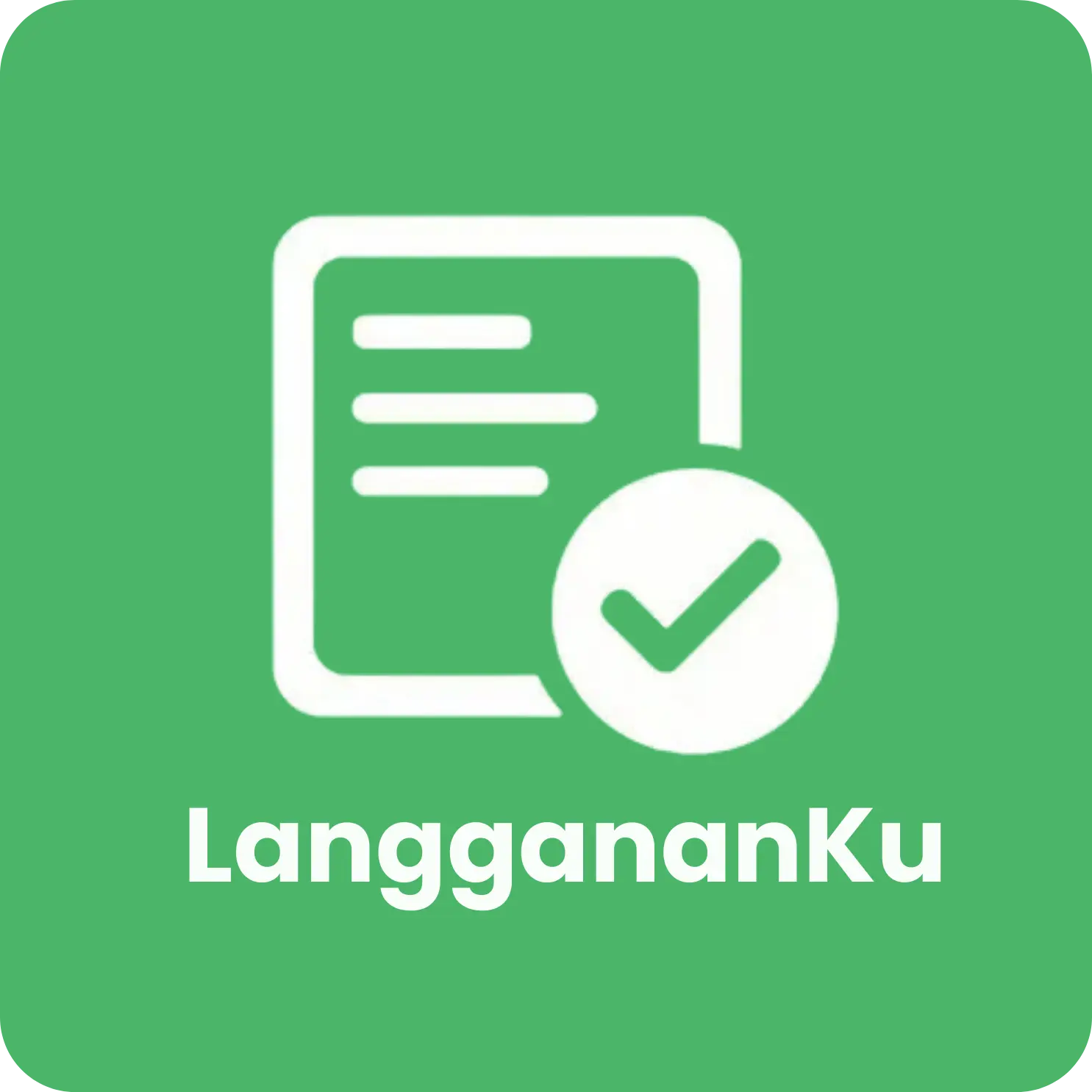 Langgananku Logo - Aplikasi Kelola Langganan